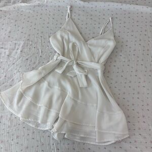 Altar’d State White Romper (S)